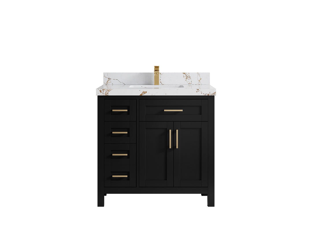 Cambridge 36 in. W x 22 in. D Single Center Sink Bathroom vanity
