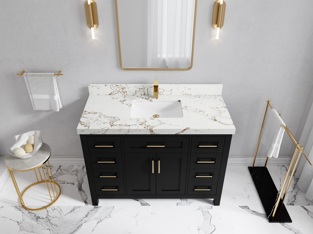 Cambridge 48 in. W x 22 in. D Single Sink Bathroom Vanity