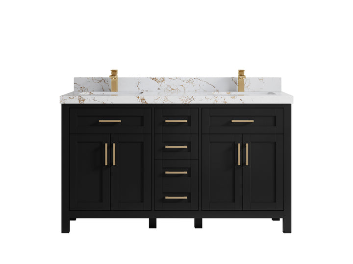 Cambridge 60 in. W x 22 in. D Double Sink Bathroom Vanity - photo 47