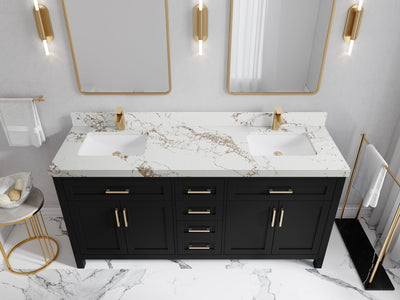 Cambridge 72 in. W x 22 in. D Double Sink Bathroom Vanity