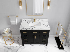 Cambridge 42 in. W x 22 in. D Single Sink Bathroom Vanity - photo 39