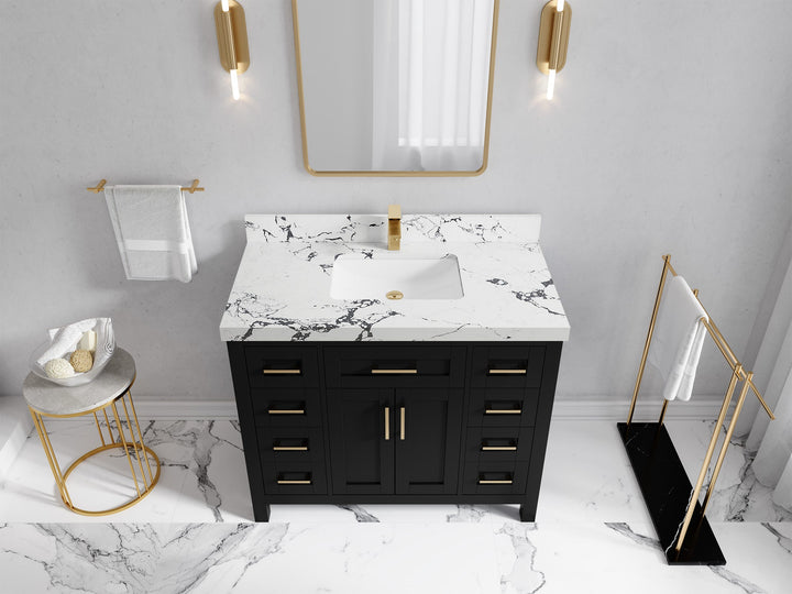 Cambridge 42 in. W x 22 in. D Single Sink Bathroom Vanity - photo 44