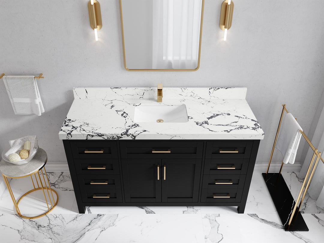 Cambridge 60 in. W x 22 in. D Single Sink Bathroom Vanity
