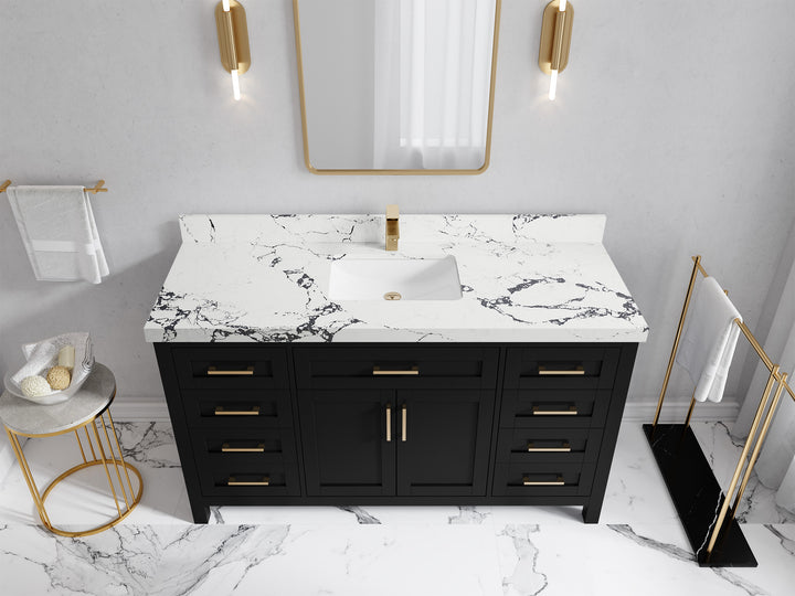 Cambridge 60 in. W x 22 in. D Single Sink Bathroom Vanity - photo 48