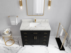 Cambridge 42 in. W x 22 in. D Single Sink Bathroom Vanity - photo 41
