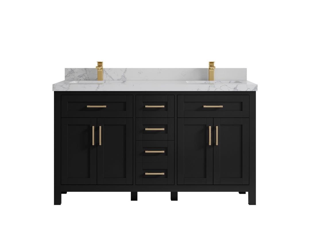 Cambridge 60 in. W x 22 in. D Double Sink Bathroom Vanity