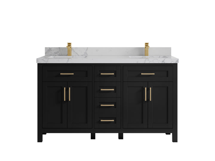 Cambridge 60 in. W x 22 in. D Double Sink Bathroom Vanity - photo 13