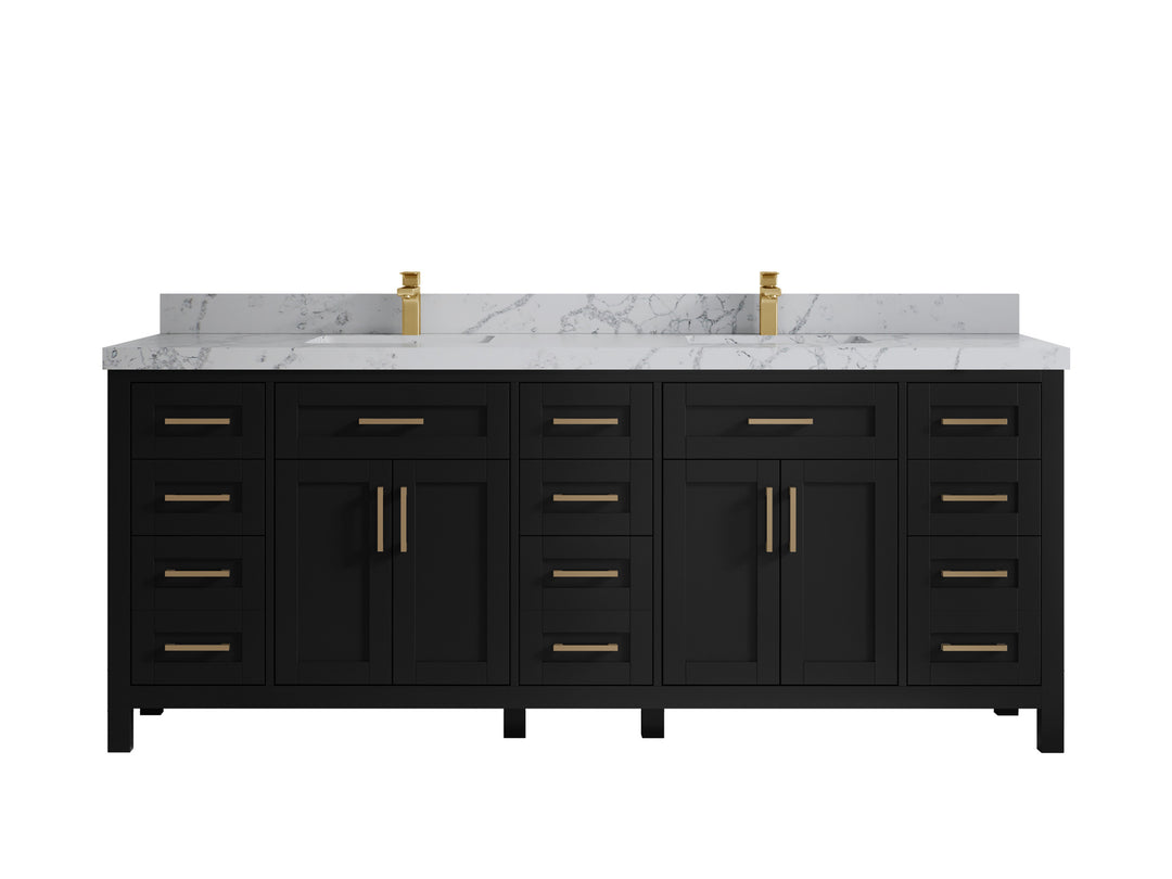 Cambridge 84 in. W x 22 in. D Double Sink Bathroom Vanity