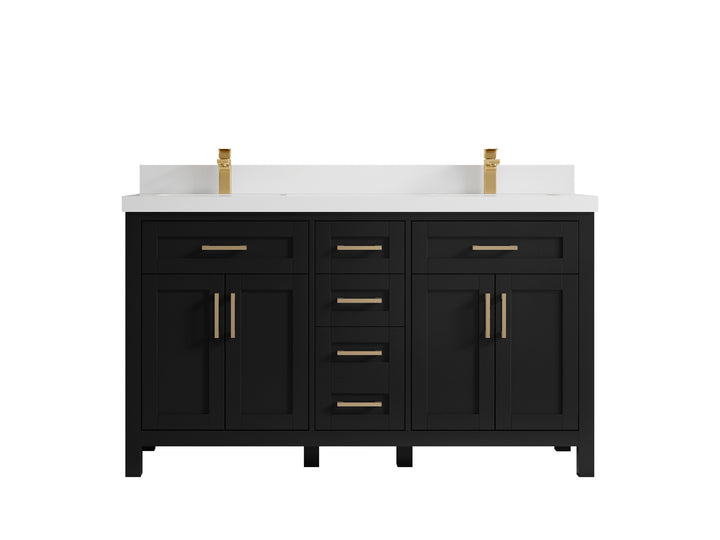 Cambridge 60 in. W x 22 in. D Double Sink Bathroom Vanity - photo 15