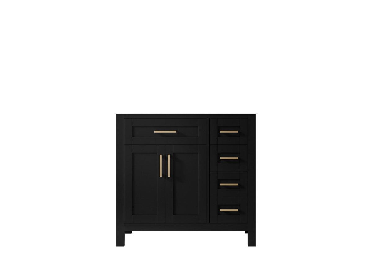 Cambridge 36 in. W x 22 in. D Left Offset Sink Bathroom Vanity