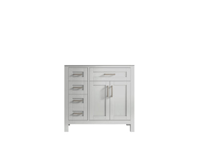 Cambridge 36 in. W x 22 in. D Right Offset Sink Bathroom Vanity