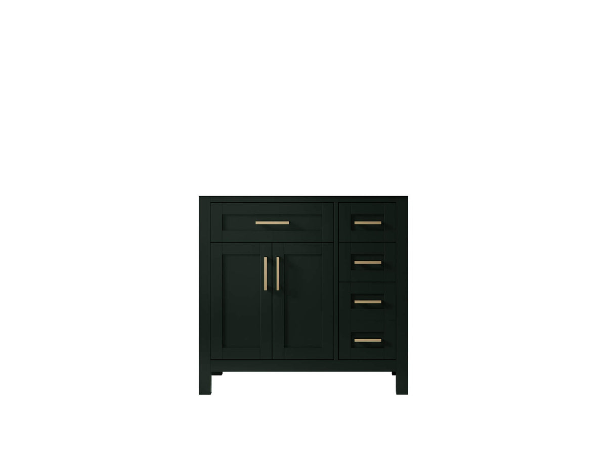 Cambridge 36 in. W x 22 in. D Left Offset Sink Bathroom Vanity
