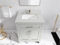 Cambridge 30 in. W x 22 in. D Single Sink Bathroom Vanity - photo 31