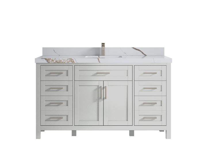 Cambridge 60 in. W x 22 in. D Single Sink Bathroom Vanity - photo 13