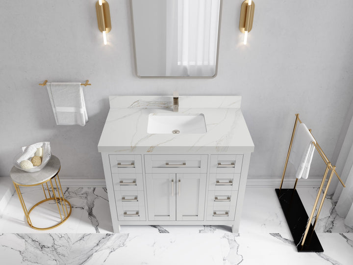 Cambridge 42 in. W x 22 in. D Single Sink Bathroom Vanity - photo 21