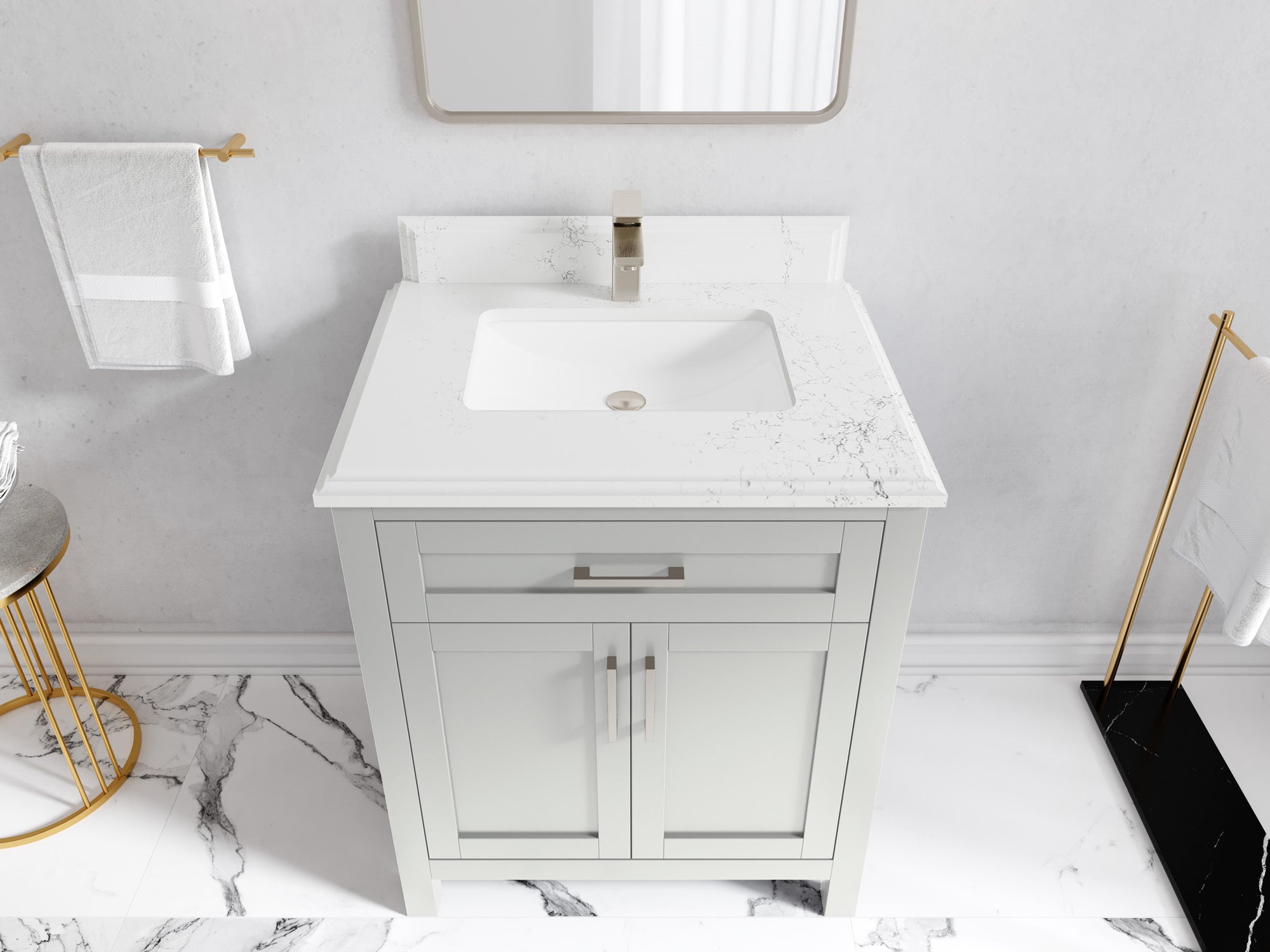Cambridge 30 in. W x 22 in. D Single Sink Bathroom Vanity