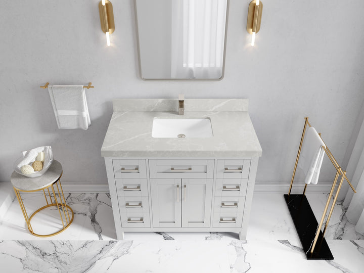 Cambridge 42 in. W x 22 in. D Single Sink Bathroom Vanity - photo 41