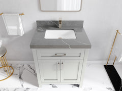 Cambridge 30 in. W x 22 in. D Single Sink Bathroom Vanity - photo 41