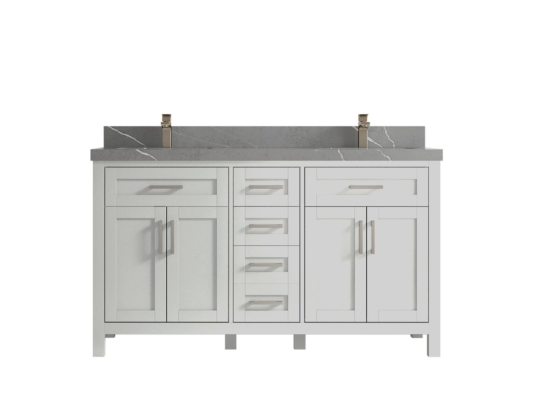 Cambridge 60 in. W x 22 in. D Double Sink Bathroom Vanity