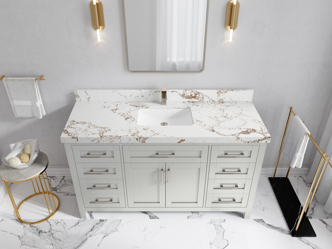 Cambridge 60 in. W x 22 in. D Single Sink Bathroom Vanity