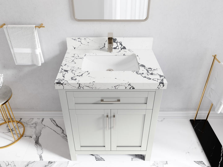 Cambridge 30 in. W x 22 in. D Single Sink Bathroom Vanity - photo 49