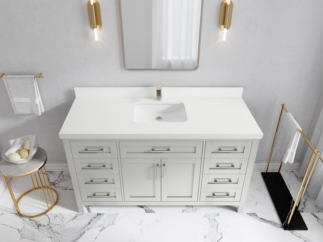 Cambridge 60 in. W x 22 in. D Single Sink Bathroom Vanity