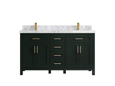 Cambridge 60 in. W x 22 in. D Double Sink Bathroom Vanity