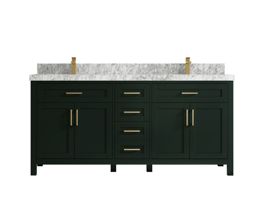 Cambridge 72 in. W x 22 in. D Double Sink Bathroom Vanity
