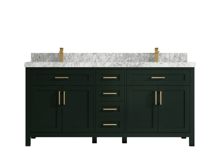 Cambridge 72 in. W x 22 in. D Double Sink Bathroom Vanity - photo 15