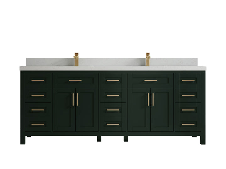 Cambridge 84 in. W x 22 in. D Double Sink Bathroom Vanity - photo 31