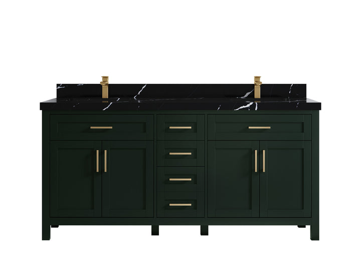 Cambridge 72 in. W x 22 in. D Double Sink Bathroom Vanity - photo 14