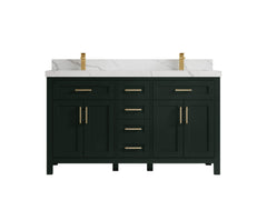 Cambridge 60 in. W x 22 in. D Double Sink Bathroom Vanity - photo 21