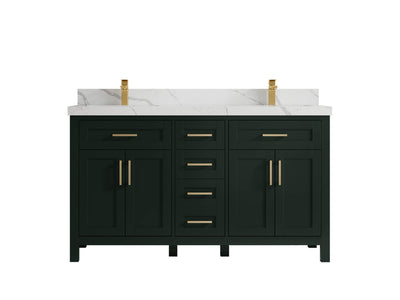 Cambridge 60 in. W x 22 in. D Double Sink Bathroom Vanity