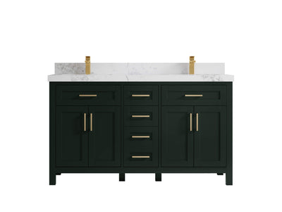 Cambridge 60 in. W x 22 in. D Double Sink Bathroom Vanity