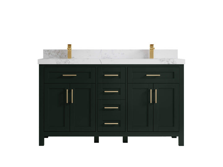 Cambridge 60 in. W x 22 in. D Double Sink Bathroom Vanity - photo 22