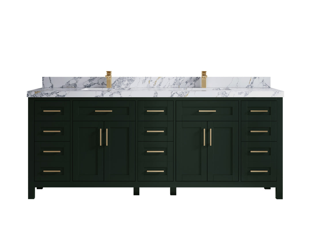 Cambridge 84 in. W x 22 in. D Double Sink Bathroom Vanity
