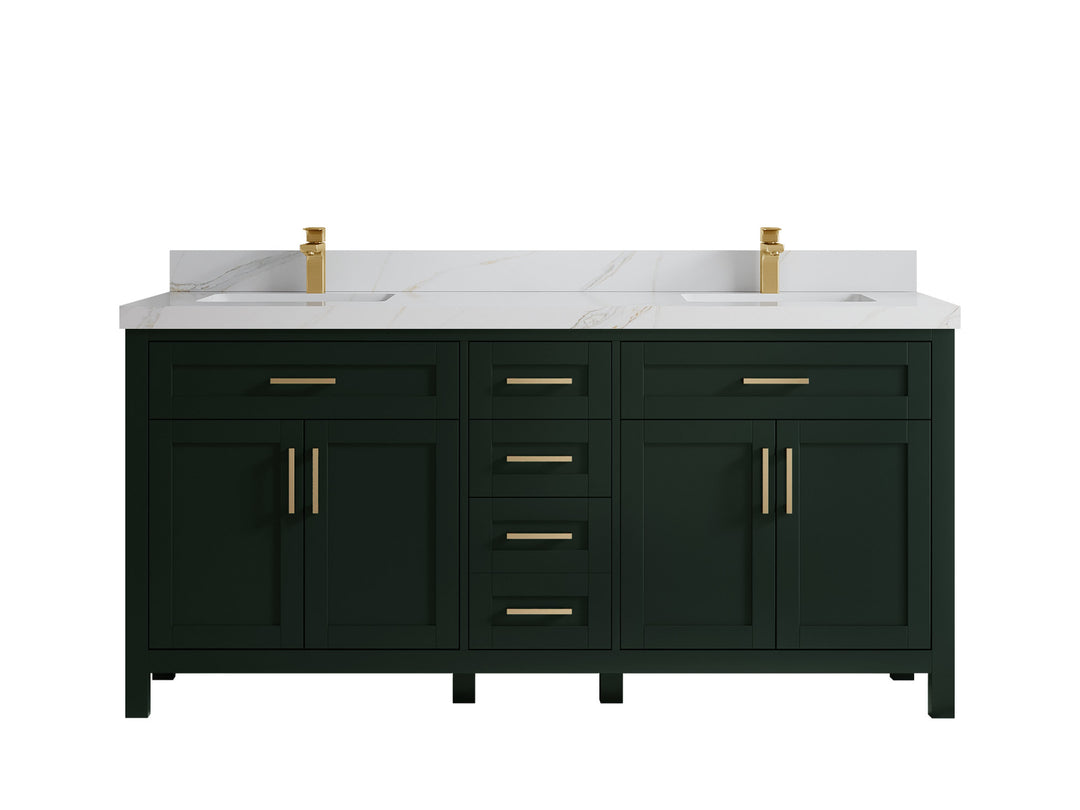 Cambridge 72 in. W x 22 in. D Double Sink Bathroom Vanity