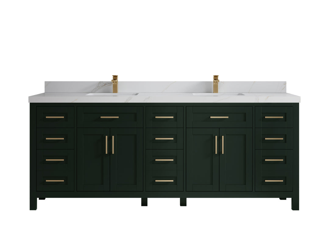 Cambridge 84 in. W x 22 in. D Double Sink Bathroom Vanity