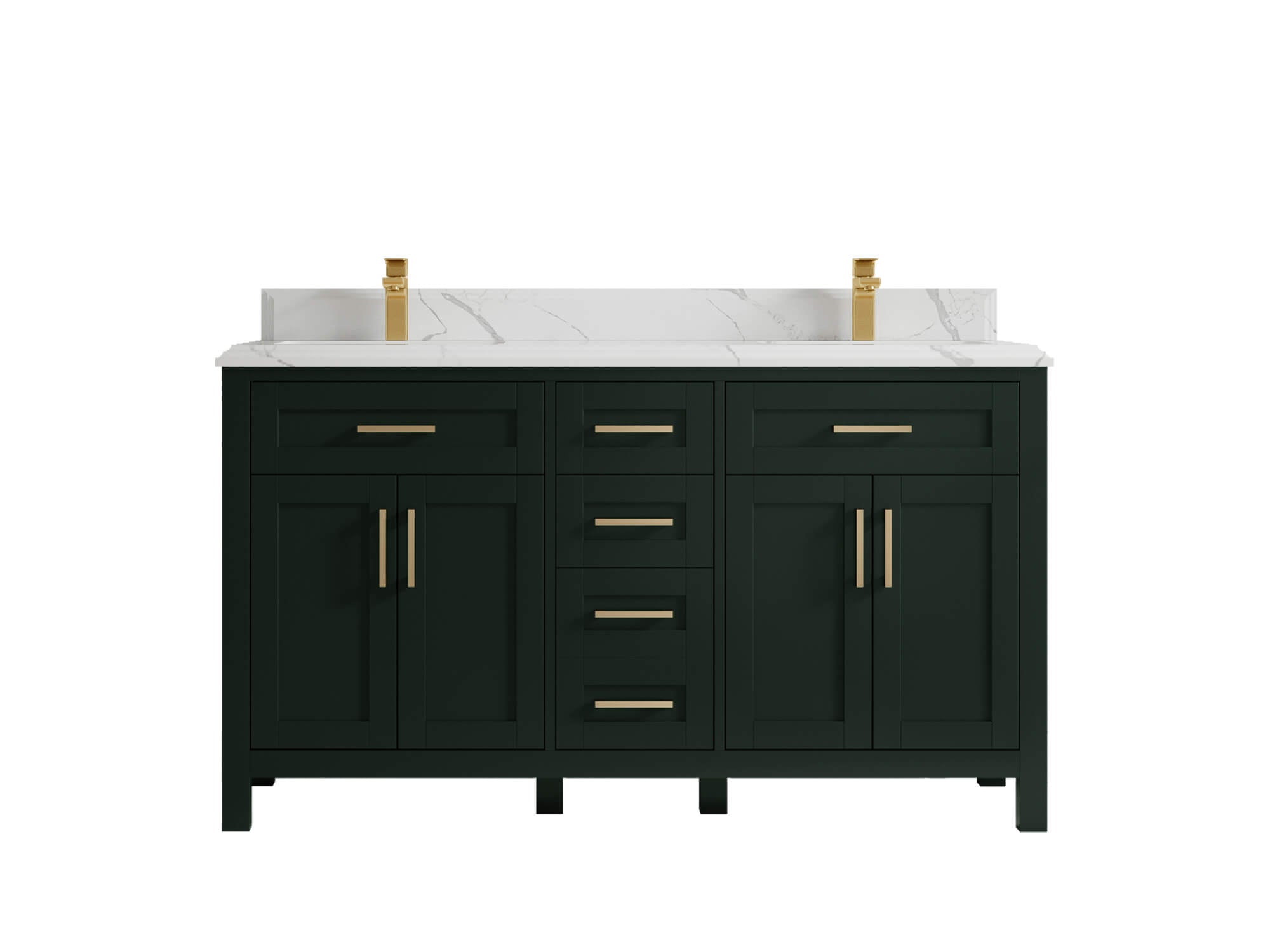 Cambridge 60 in. W x 22 in. D Double Sink Bathroom Vanity
