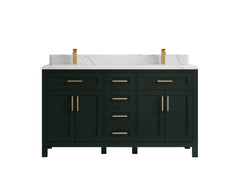 Cambridge 60 in. W x 22 in. D Double Sink Bathroom Vanity - photo 25