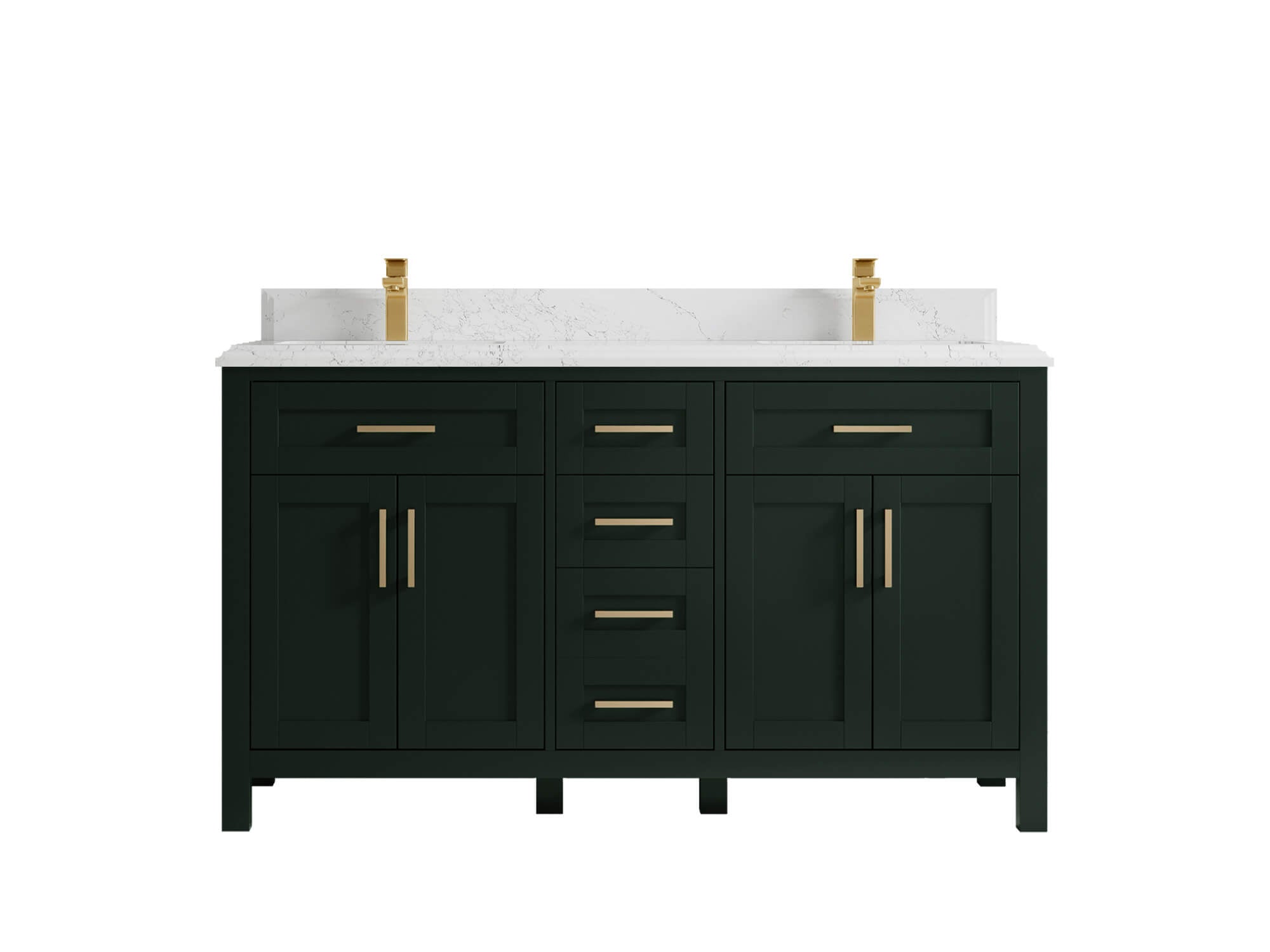 Cambridge 60 in. W x 22 in. D Double Sink Bathroom Vanity