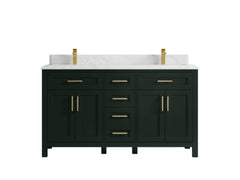 Cambridge 60 in. W x 22 in. D Double Sink Bathroom Vanity - photo 26