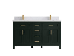 Cambridge 60 in. W x 22 in. D Double Sink Bathroom Vanity - photo 28