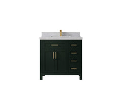Cambridge 36 in. W x 22 in. D Single Center Sink Bathroom Vanity - photo 28
