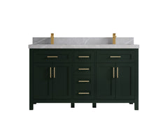 Cambridge 60 in. W x 22 in. D Double Sink Bathroom Vanity - photo 29
