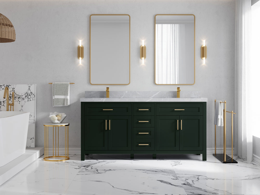 Cambridge 72 in. W x 22 in. D Double Sink Bathroom Vanity