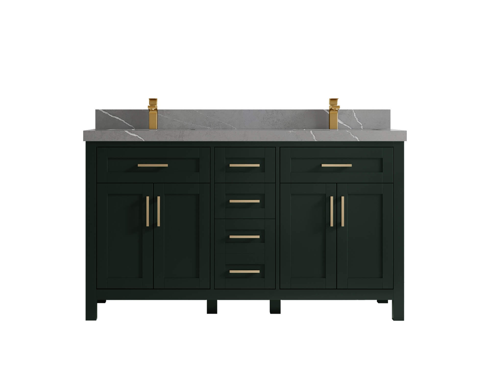 Cambridge 60 in. W x 22 in. D Double Sink Bathroom Vanity