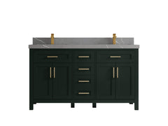 Cambridge 60 in. W x 22 in. D Double Sink Bathroom Vanity - photo 30