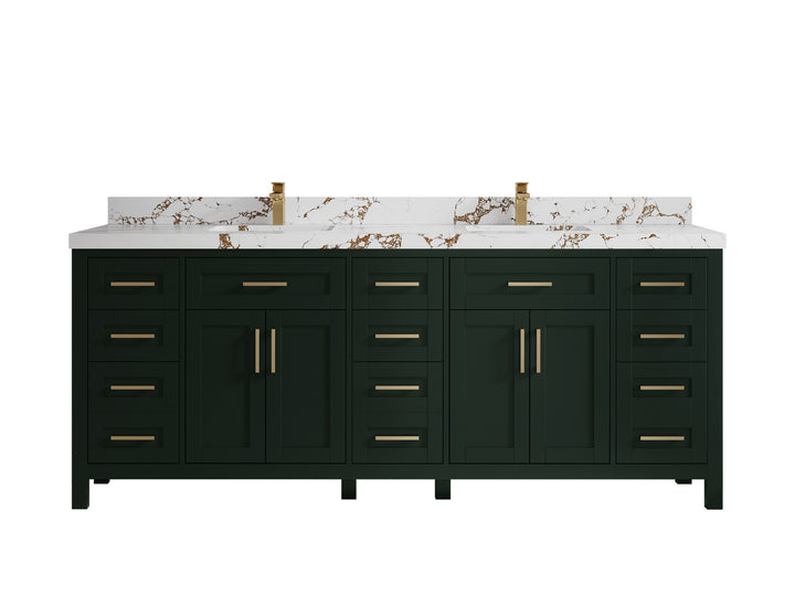 Cambridge 84 in. W x 22 in. D Double Sink Bathroom Vanity - photo 45