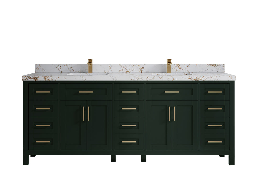 Cambridge 84 in. W x 22 in. D Double Sink Bathroom Vanity